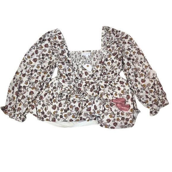 Eveleen Floral Print Blouse - Picture 3 of 6